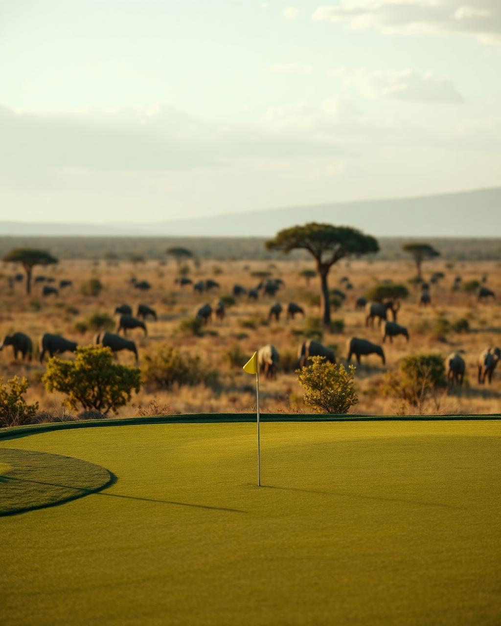 Golf in the Serengeti